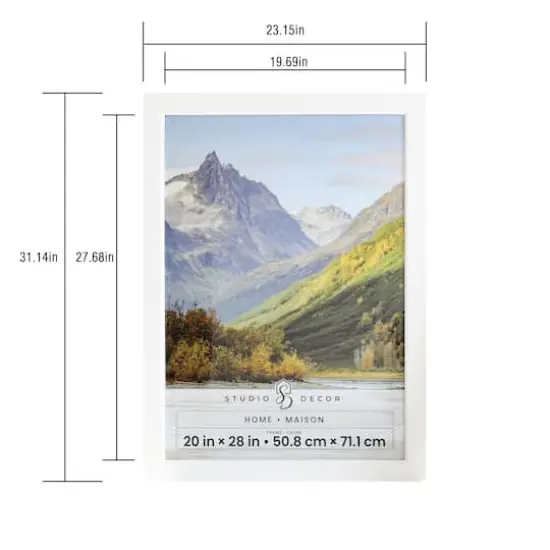 Home White Studio Frame by Studio D&eacute;cor&reg; {6}