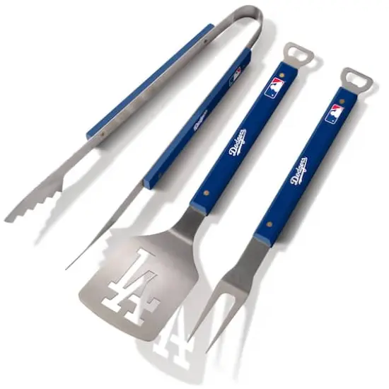 MLB Spirit Series 3-Piece BBQ Set Los Angeles Dodgers {1}