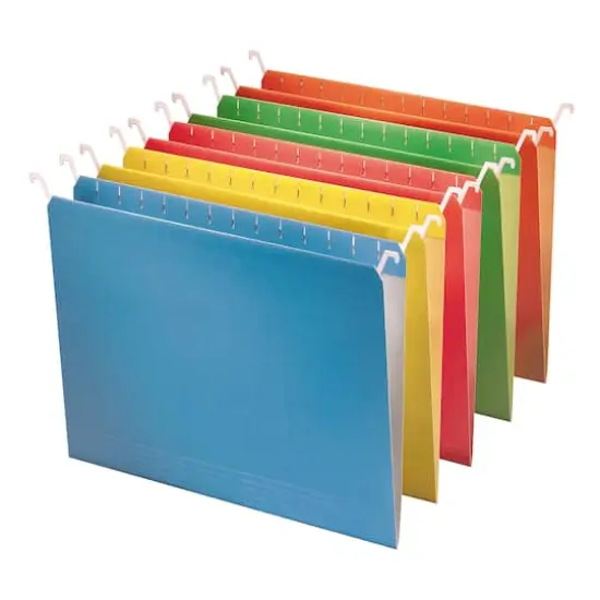 Find It Trading Tab View Assorted Colors Letter Hanging File Folder, 20ct. {1}