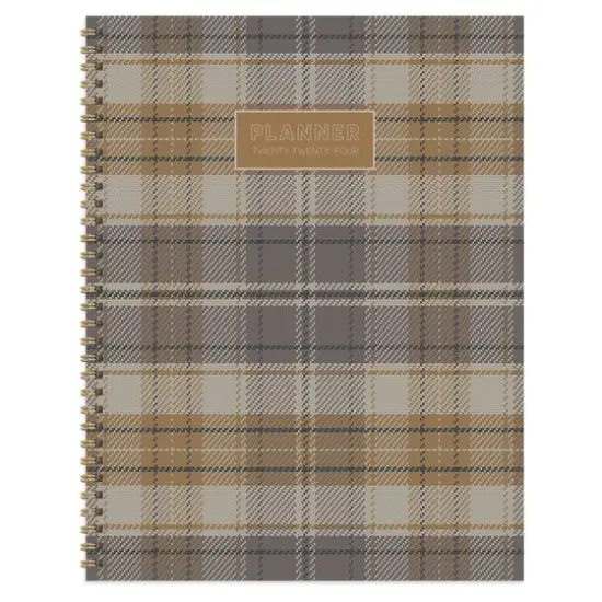TF Publishing 2024 Hunter's Lodge Plaid Large Planner {1}