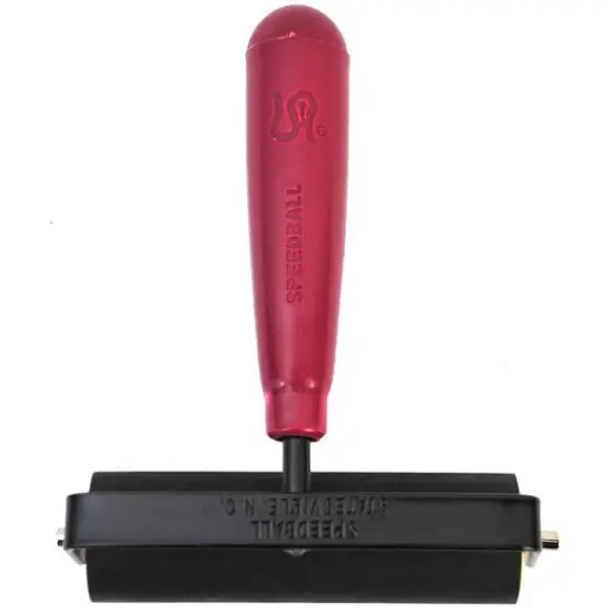 Speedball&reg; 4" Deluxe No. 51 Hard Rubber Brayer {1}