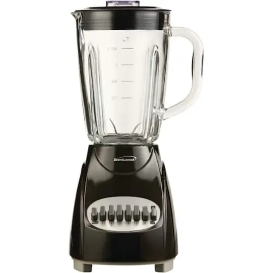 Brentwood 42oz. 12-Speed + Pulse Electric Blender with Glass Jar {1}