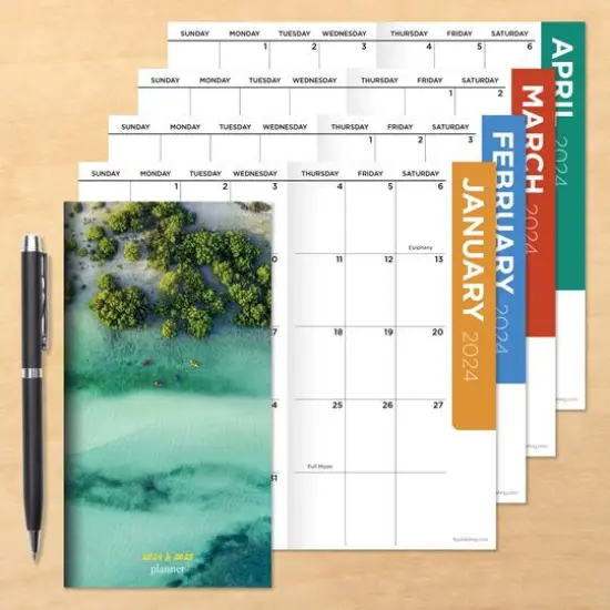 2024-2025 Lagoon View Monthly Pocket Planner {5}