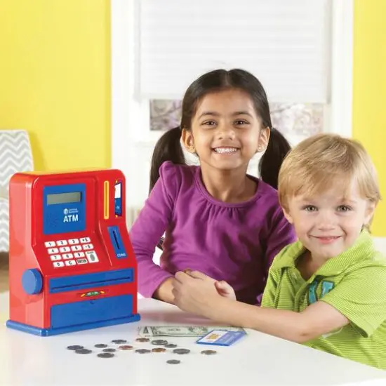Learning Resources&reg; Pretend & Play&reg; Teaching A.T.M. Bank {6}