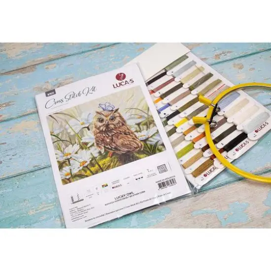 Luca-s Lucky Owl Counted Cross Stitch Kit {6}