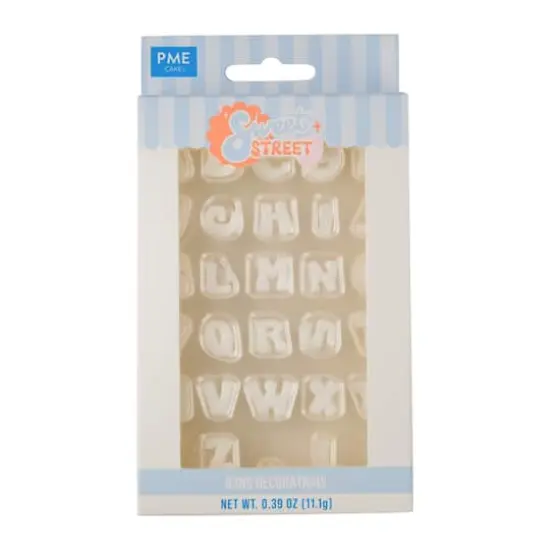 PME Cake Sweet Street&reg; Letter Set Icing Decorations {1}