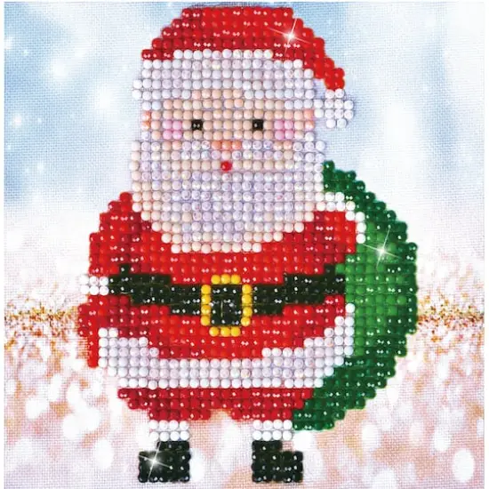 Diamond Dotz&reg; Santa Claus Sack Diamond Painting Kit {1}