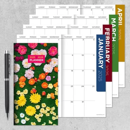 TF Publishing 2025-2026 Small Garden on the Green Monthly Pocket Planner {4}