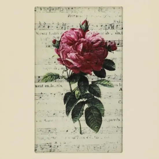 10" x 13" Rose Sheet Music Wall D&eacute;cor by Ashland&reg; {3}