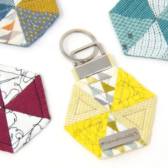 Dritz&reg; Silver 1" Key Fob Hardware, 12ct. {8}