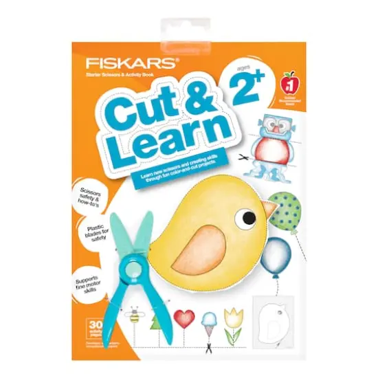 Fiskars&reg; Cut & Learn Starter Scissors & Activity Book {1}