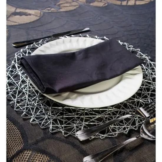 DII&reg; Oversized Napkin, 6ct. Black {6}