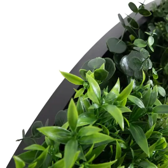 38" Framed Amazon Rainforest Artificial Living Wall Art Panel {5}