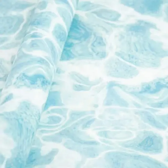 Blue & White Water Heat Transfer Vinyl by Make Market&reg; {1}