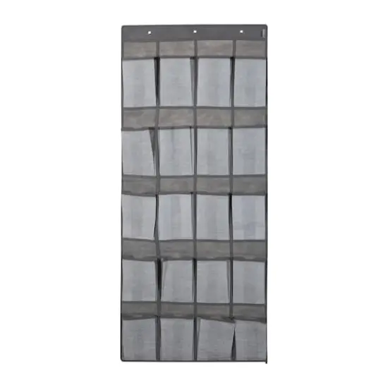 Simplify Heather Gray 20-Pocket Shoe Organizer {1}
