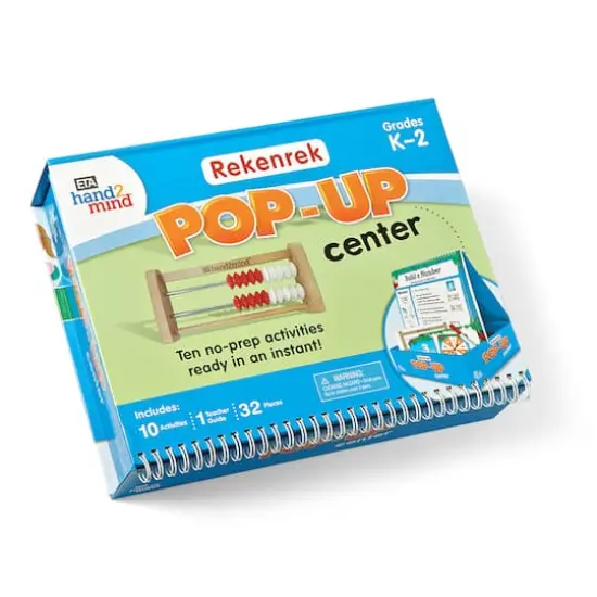 hand2mind&reg; Rekenrek Pop-Up Center Math Games {1}