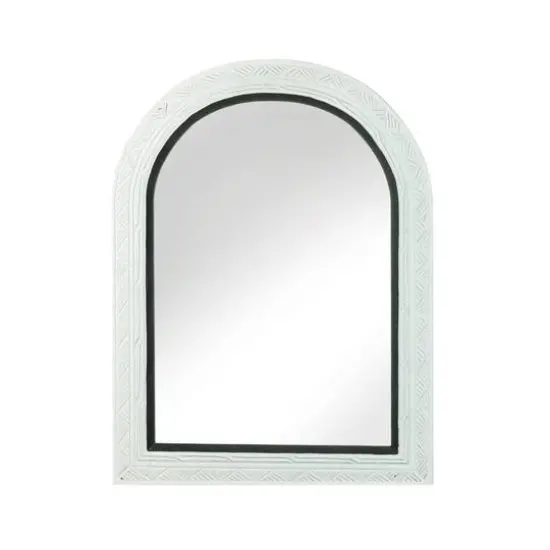 Nikki Chu Bicocca Wall Mirror with Black Trim {1}