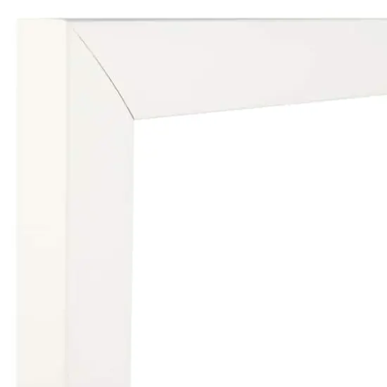 Craig Frames 4 Pack Contemporary White Satin Picture Frame with Mat {5}