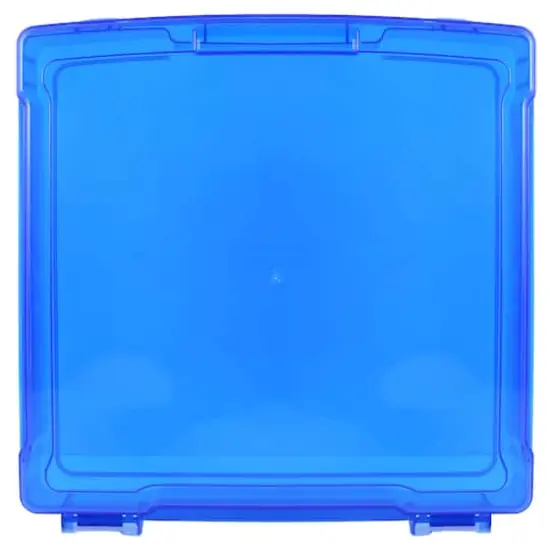 12" x 12" Blue Scrapbook Paper Case by Simply Tidy&reg; {5}
