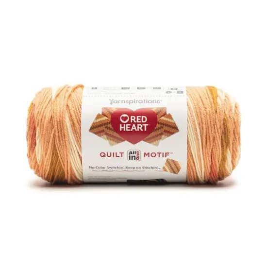 Red Heart&reg; All in One&trade; Quilt Motif Yarn Cultured {1}