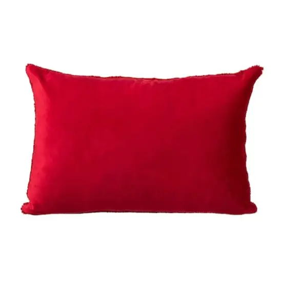 Glitzhome&reg; 18" Valentine's Hooked Love Pillow {8}