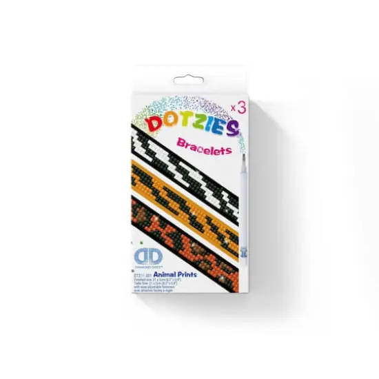 Diamond Dotz&reg; Animal Prints Dotzies Bracelets Kit {3}