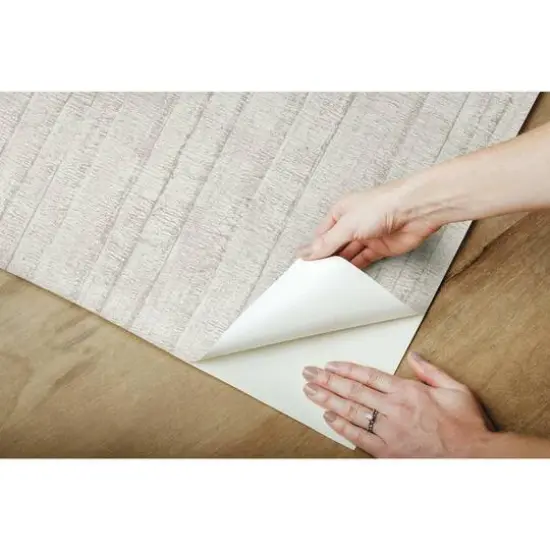 RoomMates Crackled Stria Texture Peel & Stick Wallpaper Beige {10}