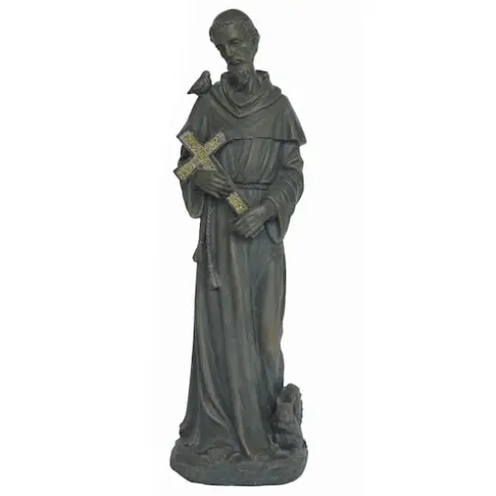 Santa's Workshop 26" St. Francis Statue {1}