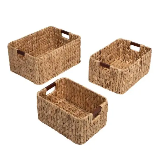 Honey Can Do Rectangular Nesting Storage Basket Set, 3ct. {1}