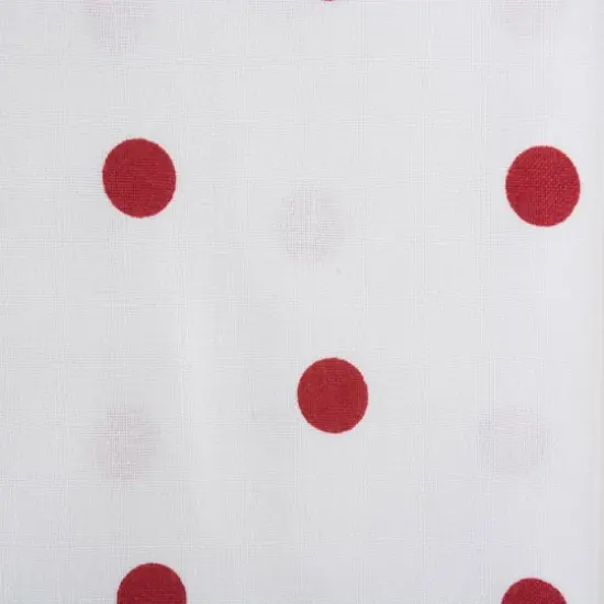 DII&reg; Polka Dot Napkins, 4ct. White and Red {5}