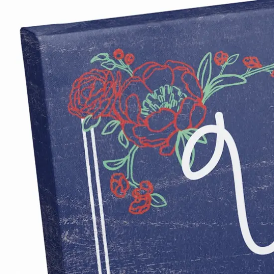 United We Stand Script Canvas Wall Art {4}