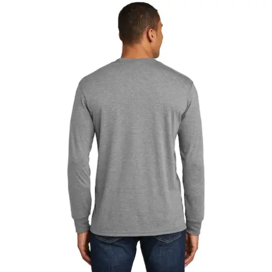 District® Perfect Tri® Adult Long Sleeve T-Shirt Gray Frost {6}