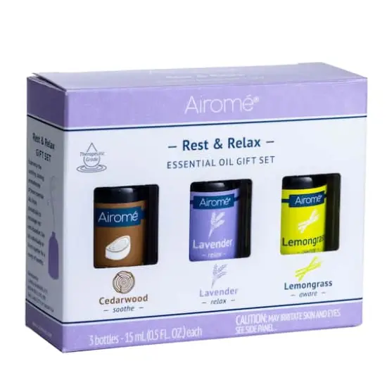 Airom&eacute; Essential Oil Gift Set Rest and Relax {1}