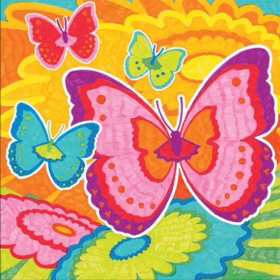 Faber-Castell Color by Number Bloomin' Butterflies {3}