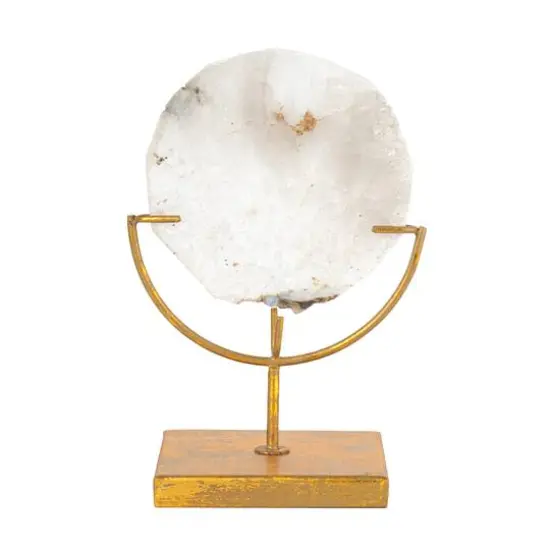 Hello Honey&reg; Natural Agate Decor On Stand (Each One Will Vary) {14}