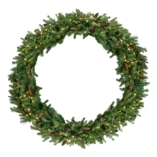 5ft. LED Dakota Red Pine Commercial Artificial Christmas Wreath {1}