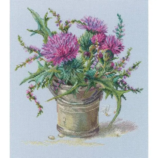 RTO Scottish Thistle Cross Stitch Kit {1}
