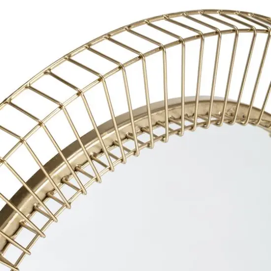 Habitat Argus 24" Golden Sunbeam Wall Mirror {6}