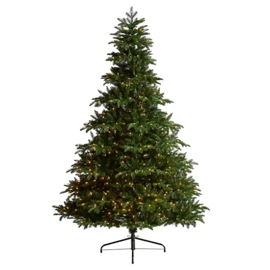 8ft. Pre-Lit South Carolina Spruce Artificial Christmas Tree, Clear Lights {1}