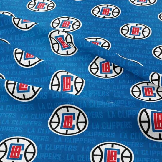 Camelot Fabrics NBA Los Angeles Clippers Cotton Precut Fabric Bundle {4}
