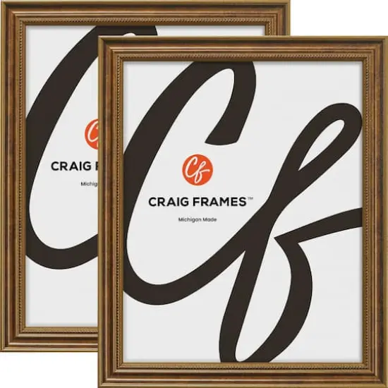 2 Pack Craig Frames Stratton Bronze Picture Frame {1}