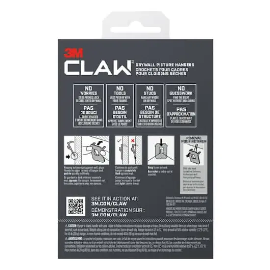 3M CLAW&trade; Drywall Picture Hangers Variety Pack {15}