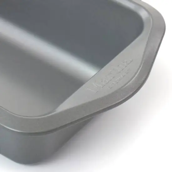 Martha Stewart Gray 9" Nonstick Carbon Steel Loaf Pan {3}