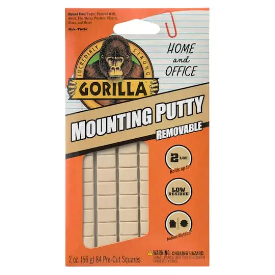 Gorilla&reg; Mounting Putty {1}