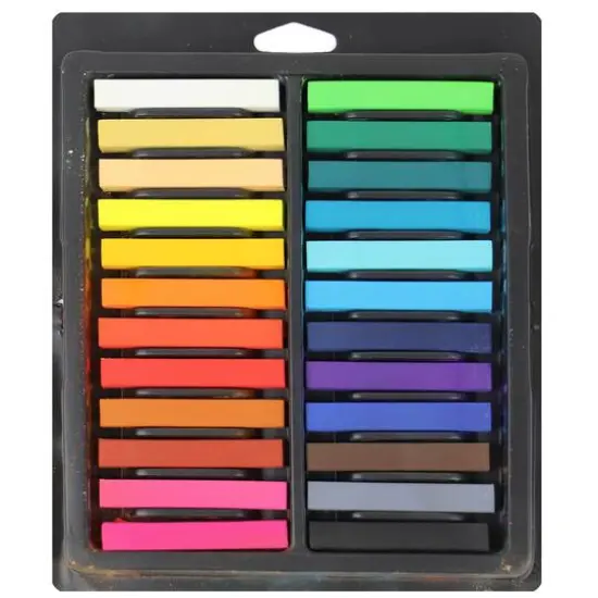 Pro Art&reg; Basic 24 Color Square Artist Pastels {3}