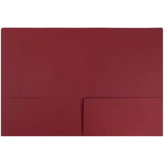 JAM Paper Premium Matte 2-Pocket Folders, 6ct. Dark Red {4}