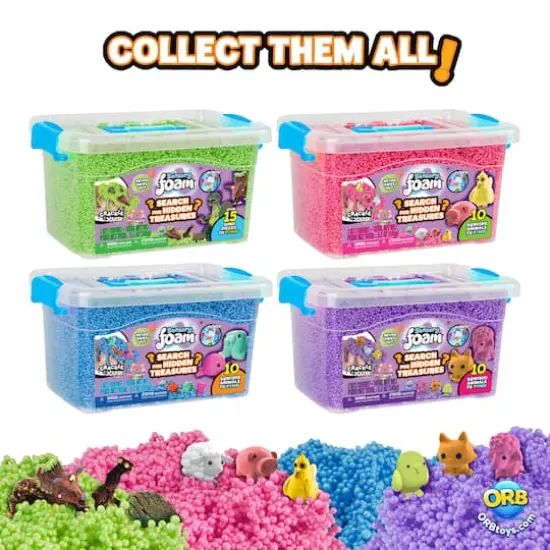 Orb Sensory Foam&trade; Dinosaur Treasures Bin {8}