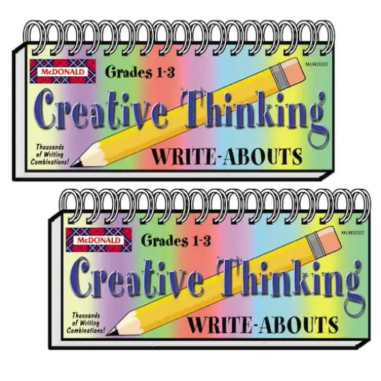 McDonald Publishing&reg; 2-Pack Creative Thinking Write-Abouts, Grades 1-3 {1}