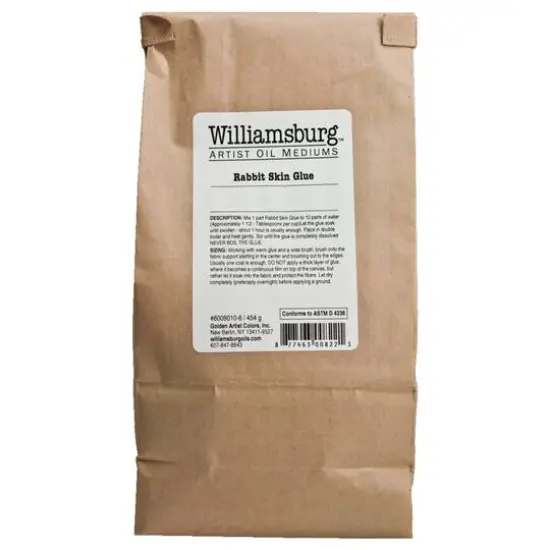 Williamsburg&reg; Artist Oil Mediums Rabbit Skin Glue, 1lb. {1}