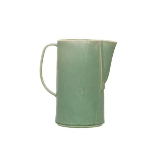Hello Honey&reg; 8" Celadon Stoneware Pitcher {1}
